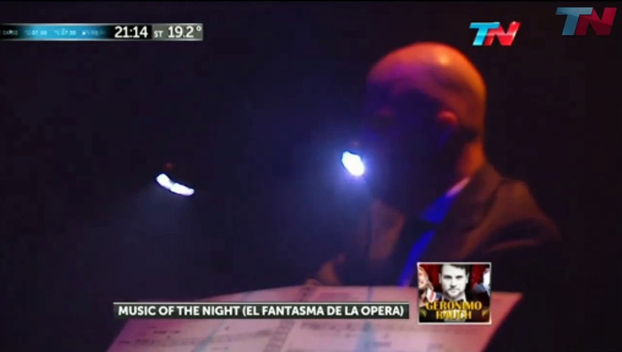 Gerónimo Rauch - The Music of the Night - Entre Miserables y Fantasmas