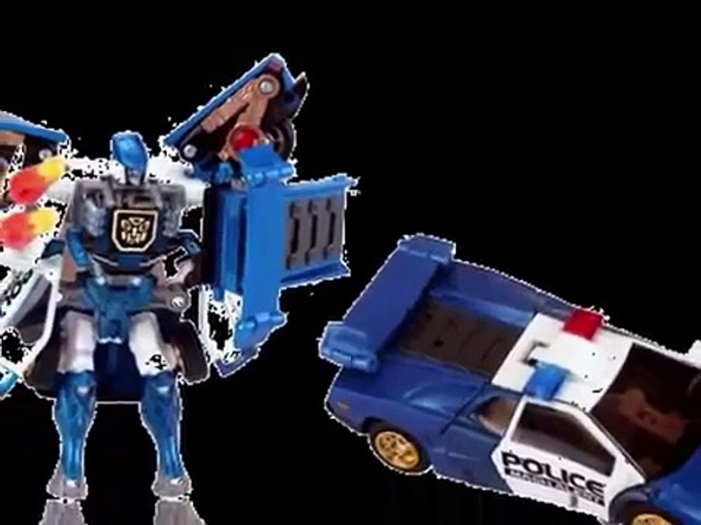 变形金刚玩具警车卡通儿童