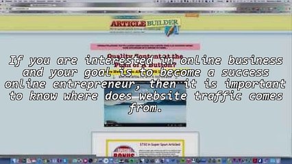 Where Does Your Website Traffic Come From?