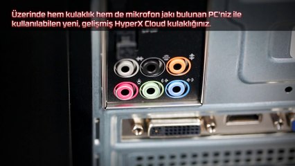 PC'ye Bağlantı  HyperX Cloud Kulaklık