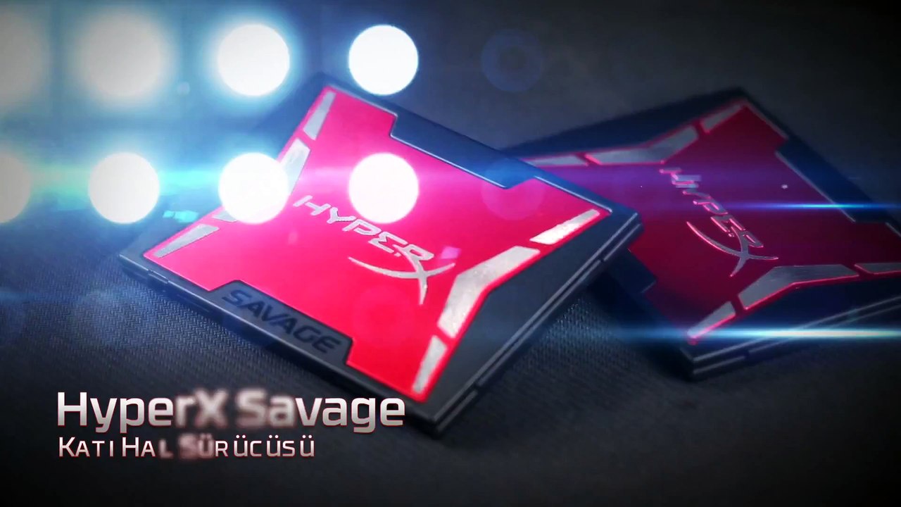 Yüksek performans, büyük kapasite  HyperX Savage SSD