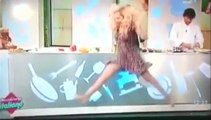 Watch the Cringe Worthy Moment an Actress Tries Doing a Split on Live TV but Fails and Sustains an Injury.