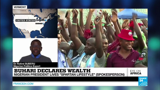 Nigerian President Muhammadu Buhari declares his assets