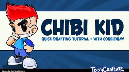 Corel Draw  Quick Cartoon Drafting Tutorial