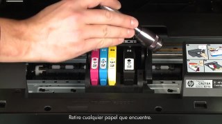 Eliminación de atasco de papel - Impresora e-Todo-en-Uno HP Photosmart Plus (B210a)