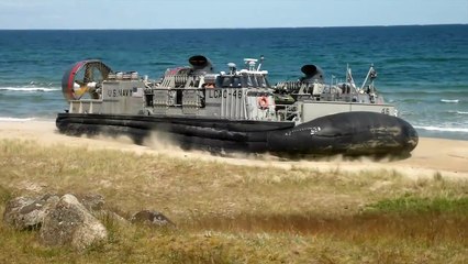 US Marines Doing Some Giant Amphibious Landings on Beach