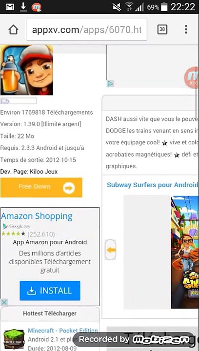 l'astuce du jour 1# télécharger Subway surfers