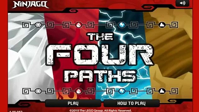 Lego Ninjago The Four Paths Full Gameplay Episode Cartoon Network Games | cartoon network games