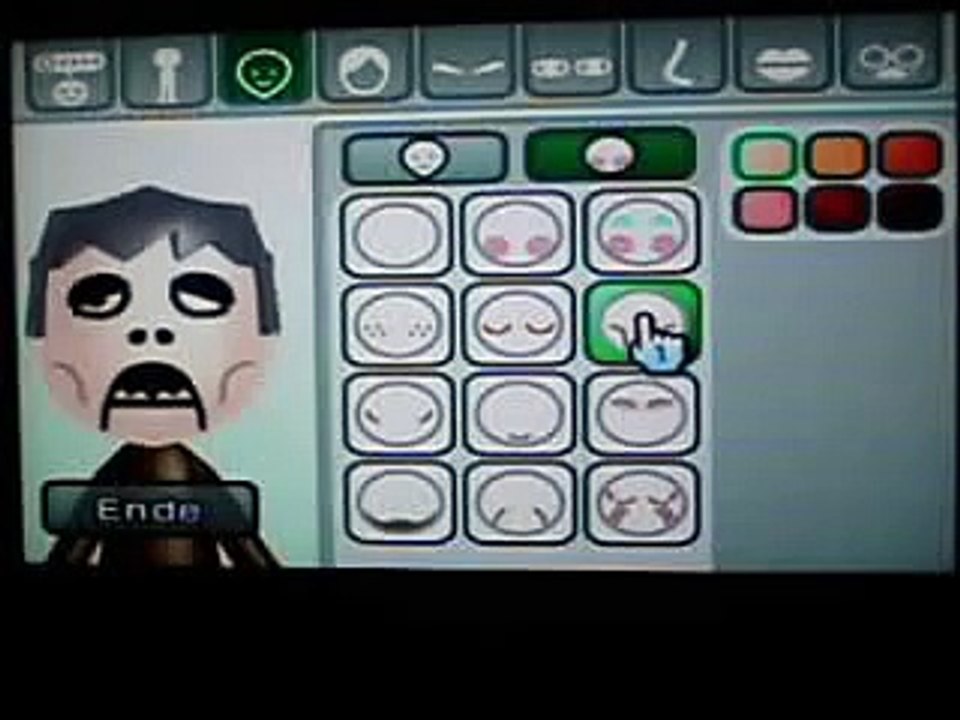 How to make a zombie Mii