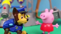 PAW PATROL & Peppa Pig Rescue Training Center NEW Chase Paw Patrol Toys DisneyCarToys