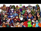 Top 88 Most Powerful & Strongest of the Marvel vs DC Comics vs Dragon Ball Z / GT (anime)