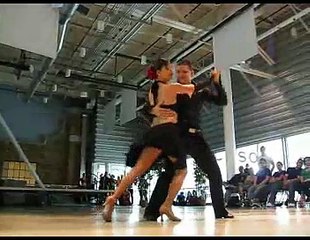 Cynthia LaChina & Hector Pena performs TangoSalsa Routine