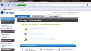 Managing SSL Certificates with Microsoft IIS7