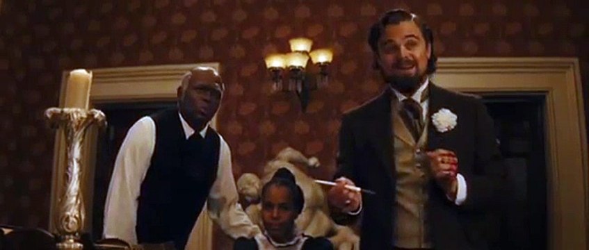 Django Unchained Leonardo DiCaprio se corta em cena legendado