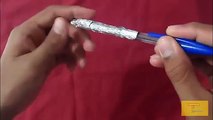 Como fazer uma caneta touchscreen para celulares e tablets (caneta stylus)