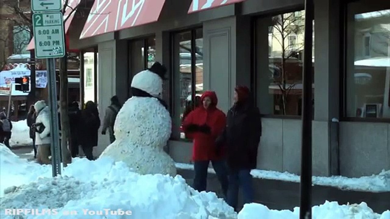 broma muñeco de nieve