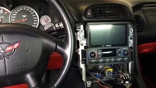 Double Din Head unit Install in a C5 Corvette