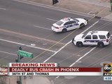 Deadly bus crash in Phoenix