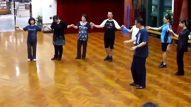 Chinese dance Albanian traditional song Vallja e Rugoves