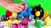 Play-Doh Dora The Explorer, Peppa Pig and Spongebob Squarepants Surprise Eggs