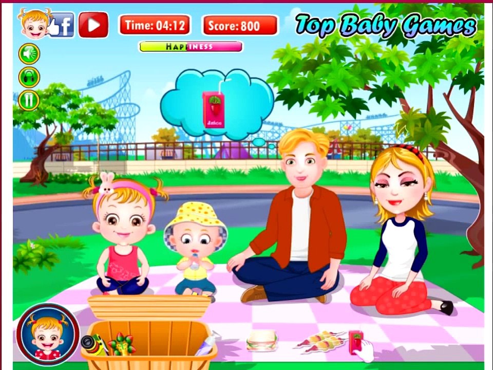 Baby Hazel Games to Play Online Videos Cartoon Baby Hazel Family Picnic