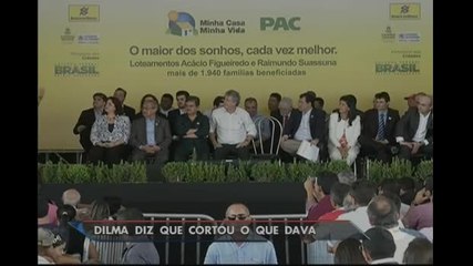 Dilma diz que já fez todos os cortes possíveis no orçamento de 2016
