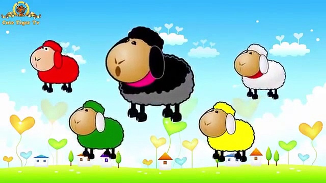 Black Sheep Finger Family Nursery Rhyme Finger Family Songs children songs