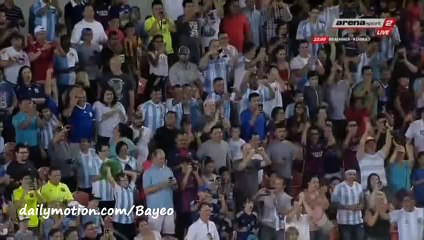 Sergio Agüero Goal - Argentina 2-0 Bolivia - 05-09-2015 Friendly Match