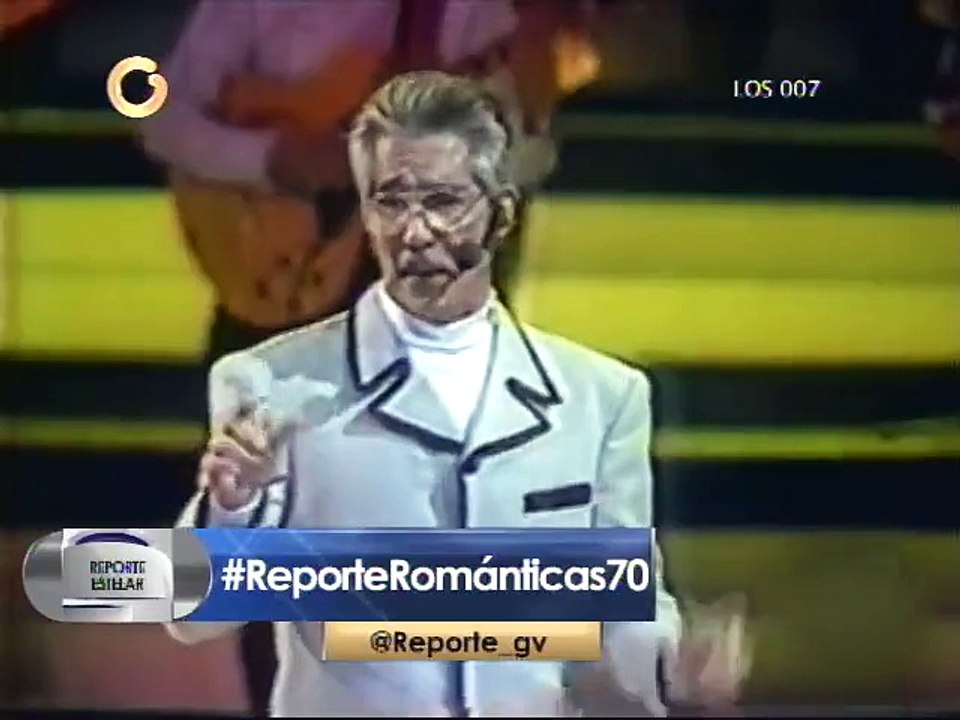 Algunos de los cantantes de música romántica de los 70
