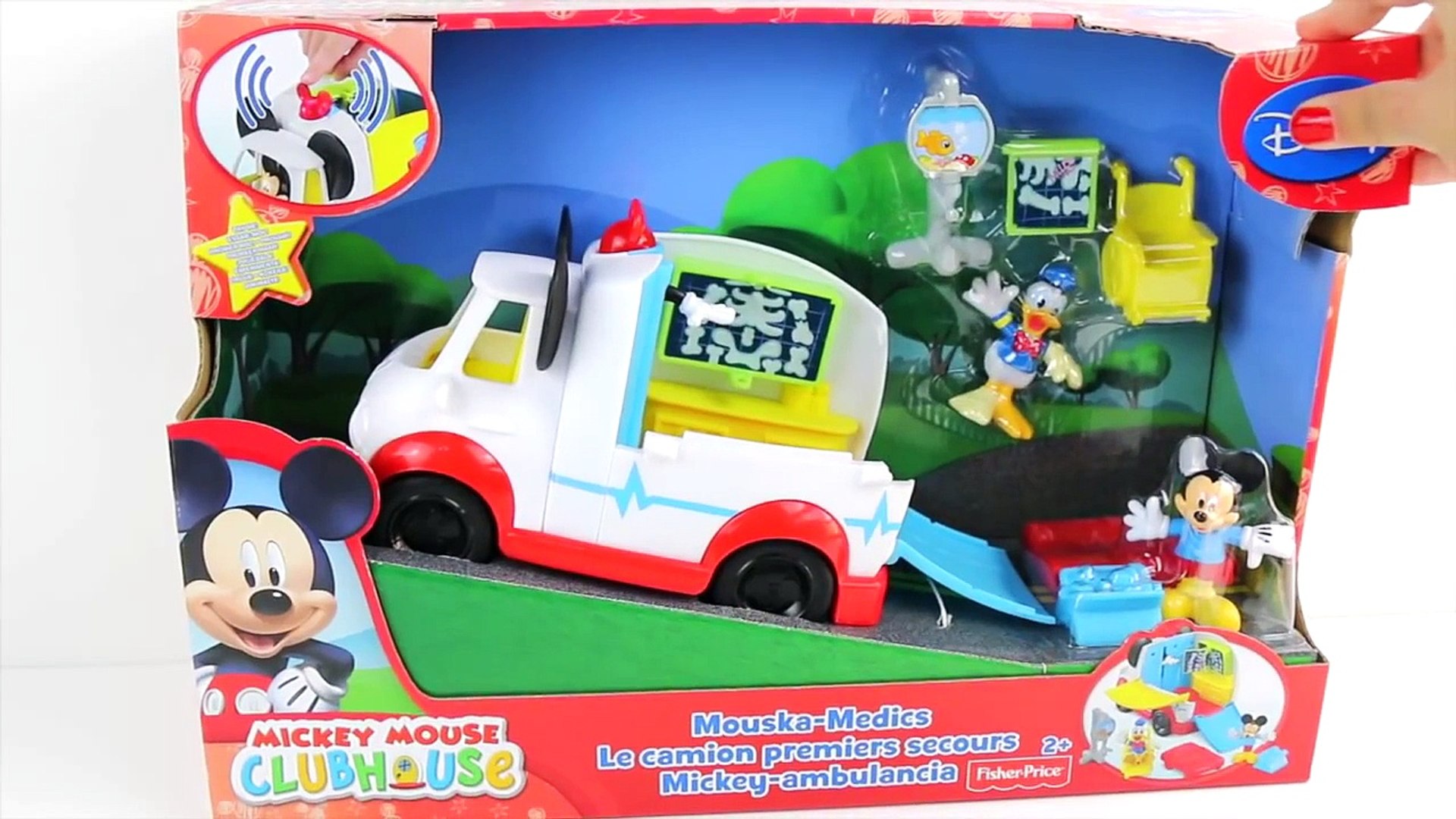 Disney Mickey Mouse Clubhouse Save The Day Donald's Ambulance for sale online 