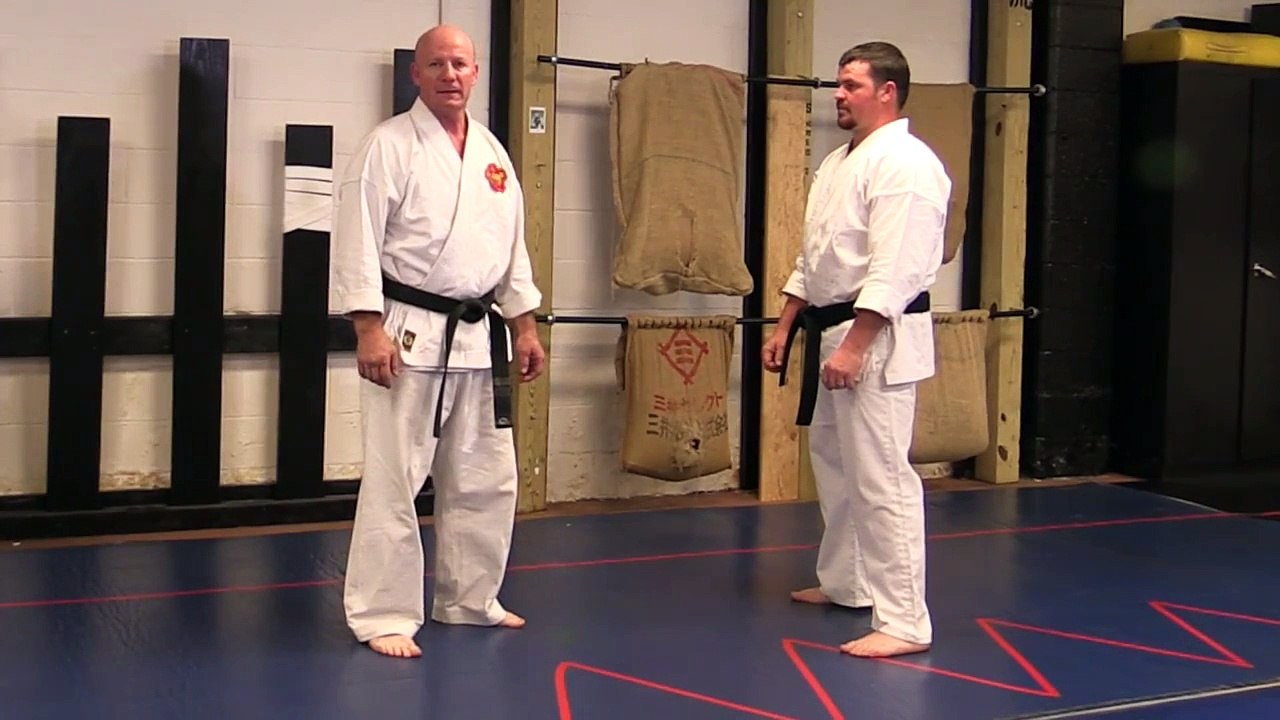 AEA Self-defense Technique 9 - Defense Against a Punching Combo Attack