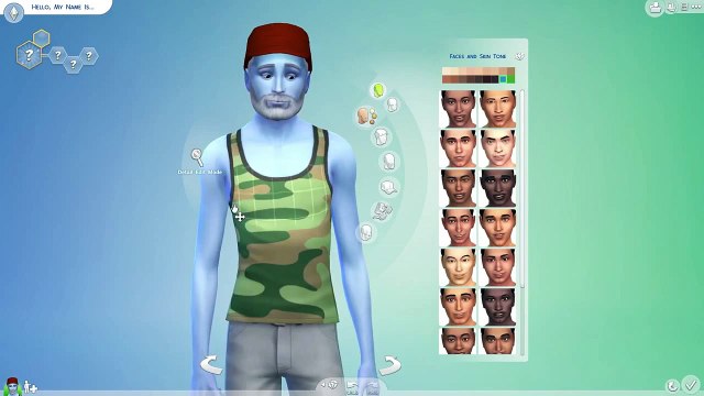 SGCBarbierian - Sims 4 Papa Smurf! Create A Sim (CAS Demo)