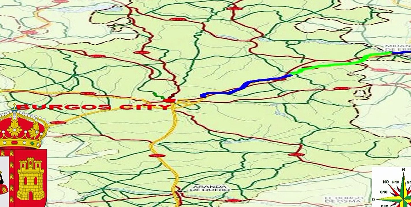 AP-1 Autopista del Norte , Zona Miranda de Ebro - Pancorbo , Burgos / Highways in Spain [Full Episode]