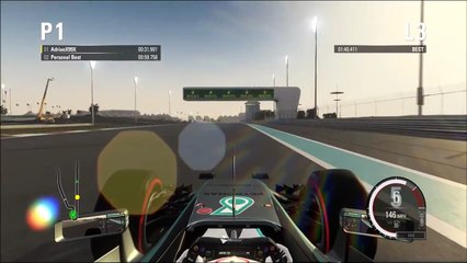 F1 2015 Abu Dhabi Hot Lap - 1.39.321 - No Assists