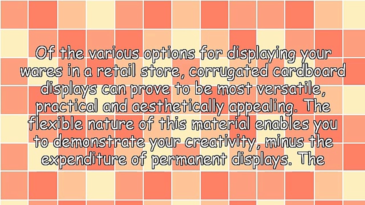 The Best Features of Corrugated Cardboard Displays