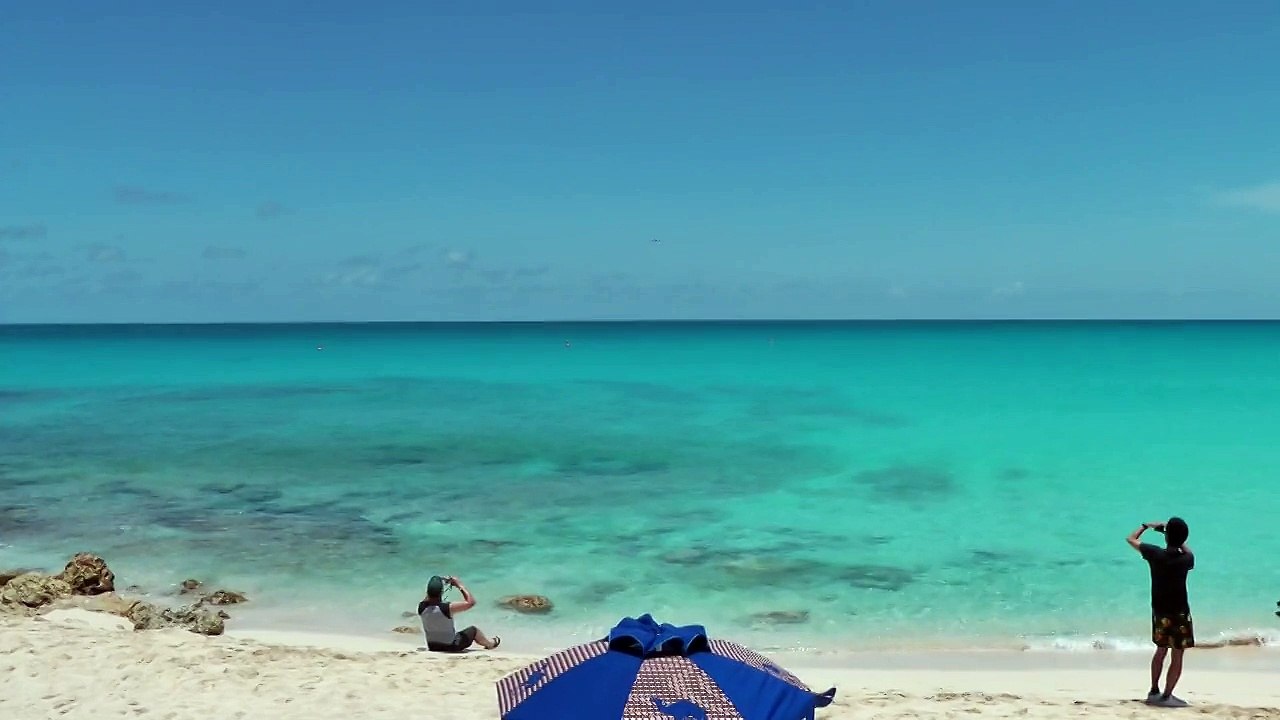 St. Maarten KLM Boeing 747 landing