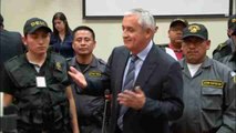 El expresidente de Guatemala Pérez Molina seguirá en prisión hasta el martes