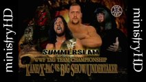 The Unholy Alliance Era Vol. 8 | The Undertaker & Big Show vs Kane & X-Pac Tag Team Titles Match 8/22/99