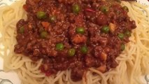 Beef Minced With Noodles (Japanese Style)