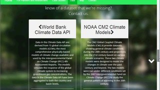 Urban Climate Project - Climate Change Resources - Esri Climate Resilience App Challenge 2014
