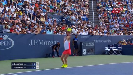 Eugenie Bouchard vs Dominika Highlights ᴴᴰ Cibulkova US OPEN 2015
