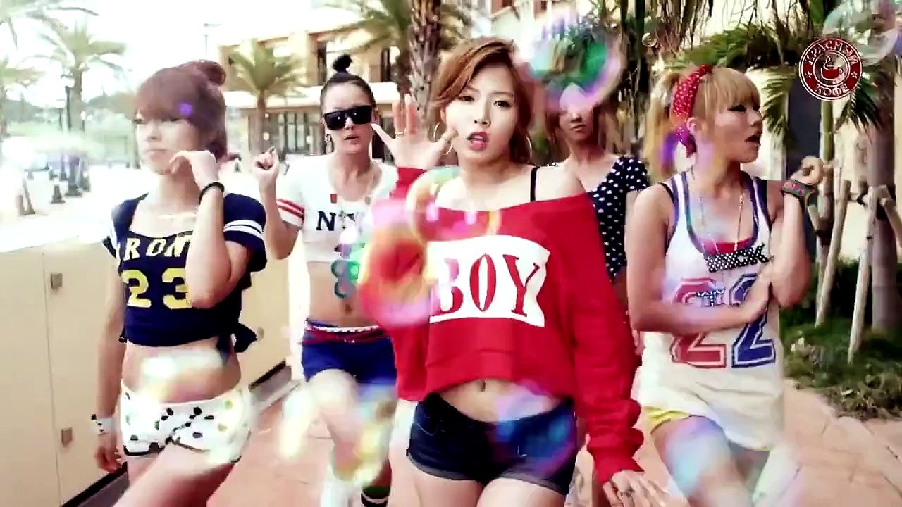 HyunA   Bubble Pop   Live Mix HD MV CC clip