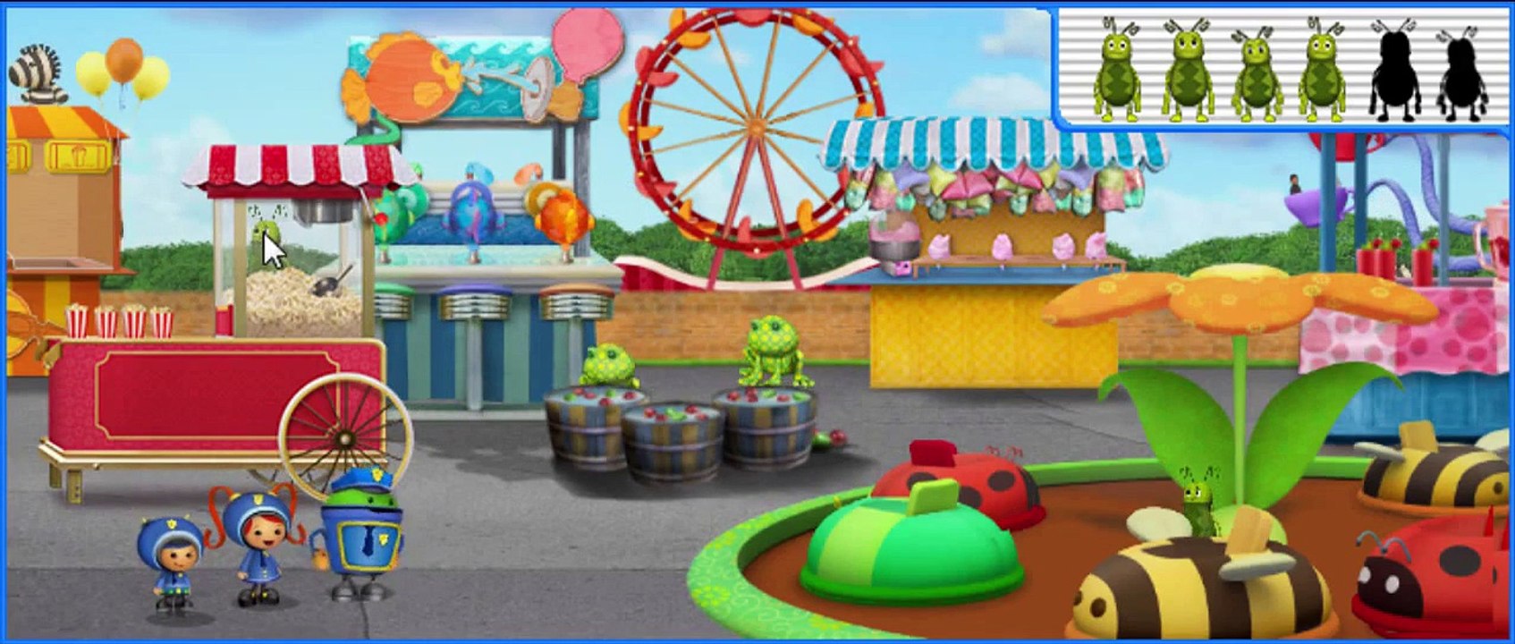 Nick jr Team Umizoomi Umi Cops The Stinky Dozen Cartoon Animation Game Play Walkthrough