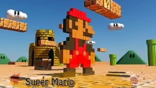 Mario Bros 3D studio max