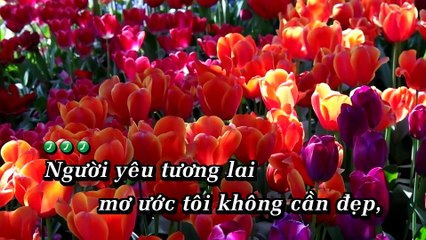 [Karaoke HD] Người Yêu Tương Lai - Hạ Vy [ Full HD 1080]