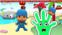 Peppa Pig, Pocoyo, Pokemon, Mickey Mouse, Masha Finger Family | Nursery Rhymes | KidsW
