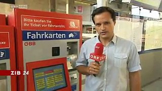 Überfüllte ÖBB-Züge: Hannes Gfrerer und Peter Haibach live bei ZiB24