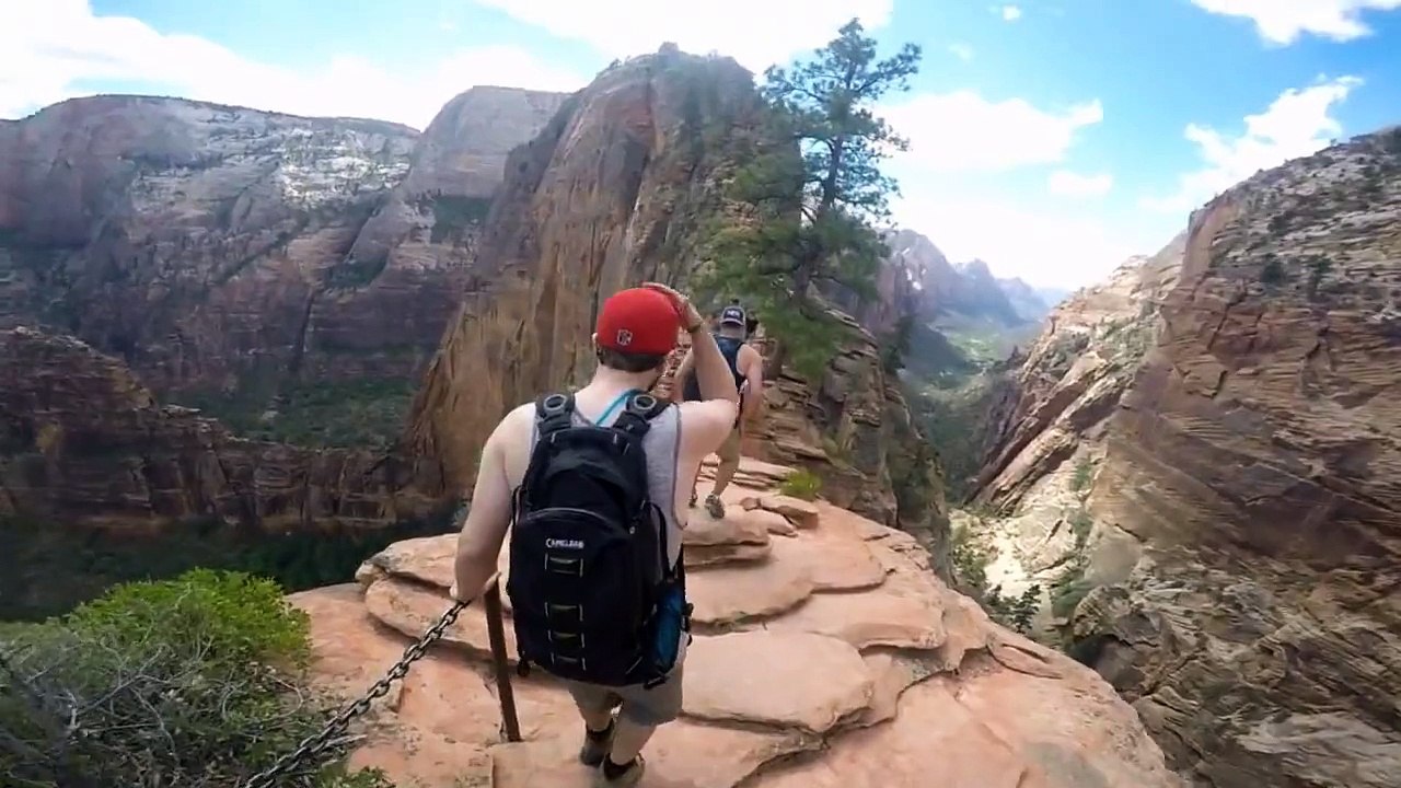 Angel's Landing GoPro POV