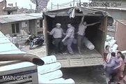 Nepal earthquake (7.4) live CCTV footage of plastic bucket manufacturing factory !!