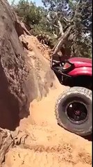 Amazing car climbing